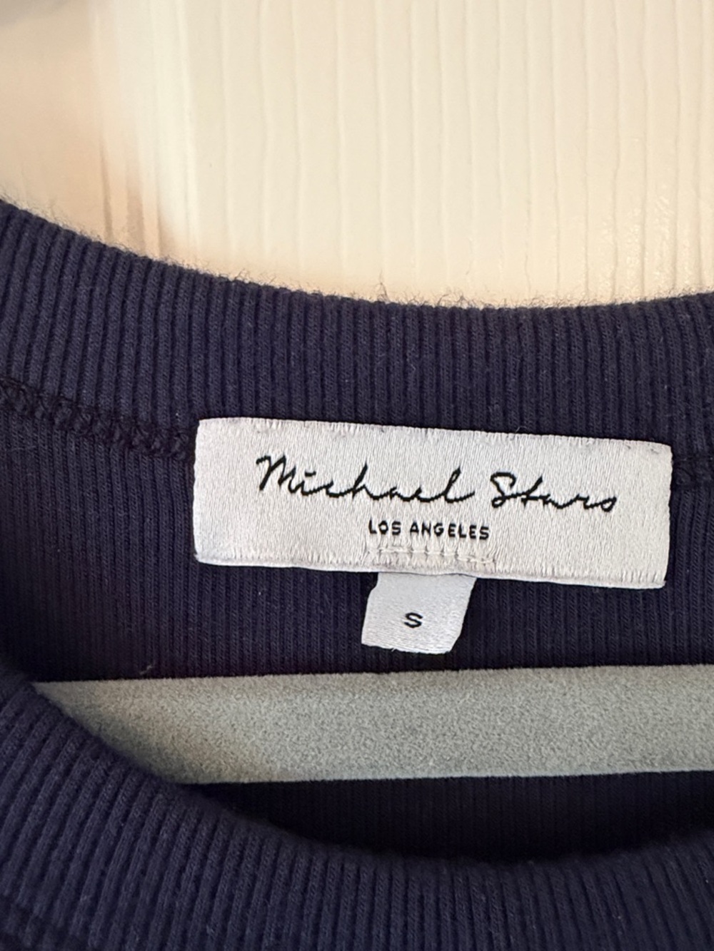 Michael Stars Wren Ribbed Midi Dress - Picture 4 of 9